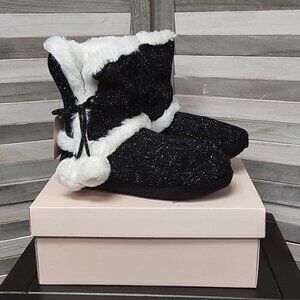 Women's Plush Knit Memory Foam Bootie Slipper | Chinese Laundry | S (5/6)